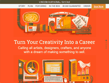 Tablet Screenshot of creativefreedomguide.com